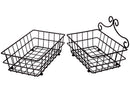 TQVAI Screwless 2 Tier Fruit Bread Basket Display Stand - Upgrade Version