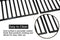 Hongso PCA593 Porcelain Coated Cast Iron Cooking Grid Replacement for Uniflame GBC1059WB, Uniflame GBC1059WE-C, Backyard Grill BY12-084-029-98 and Other Gas Grill Models, Set of 3