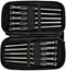 HOOAI Carburetor Adjustment Tool Kit for Common 2 Cycle Carburator Engine - Carburetor Adjustment Tool Set Carburetor Tune up Adjusting Tool (10pcs + Cleaning Tool)