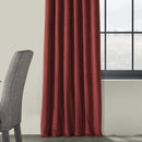 Half Price Drapes VPCH-192018-120 Signature Blackout Velvet Curtain, Burgundy, 50 X 120