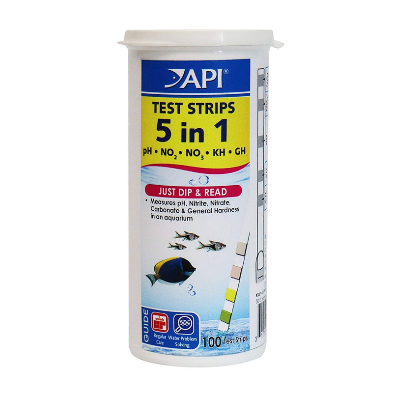 API TEST STRIPS Freshwater and Saltwater Aquarium Test Strips