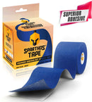 Sparthos Kinesiology Tape - Incredible Support for Athletic Sports and Recovery - Free Kinesiology Taping Guide! - Uncut 2 inch x 16.4 feet Roll