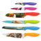 Cosmos Kitchen Knife Set in Gift Box - Unique Gifts For Men and For Women - 6-Piece Colorful Cooking Chef Knives Set