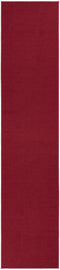 Ottomanson Ottohome Collection Runner Rug, 2'7" x 10', Red