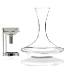 Wine Enthusiast Lead-Free Crystal Vivid Wine Decanter & Aerating Funnel Set (4 Piece)