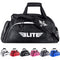 Elite Sports Boxing Gym Duffle Bag for MMA, BJJ, Jiu Jitsu Gear, Duffel Athletic Gym Backpack with Shoes Compartment