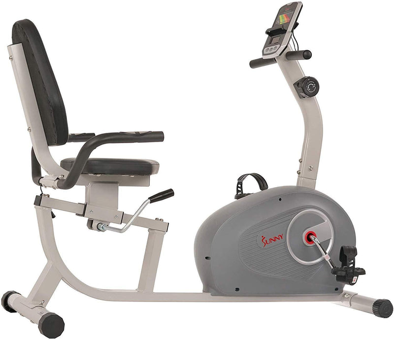 Sunny Health & Fitness Magnetic Recumbent Exercise Bike - SF-RB4905