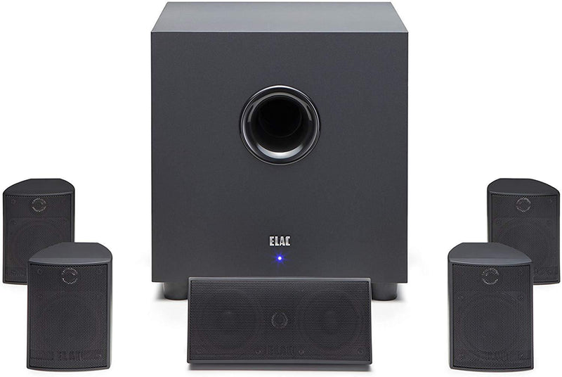 ELAC Cinema 5 Home Theater 5.1 Channel Speaker System (HT-C131W-K)