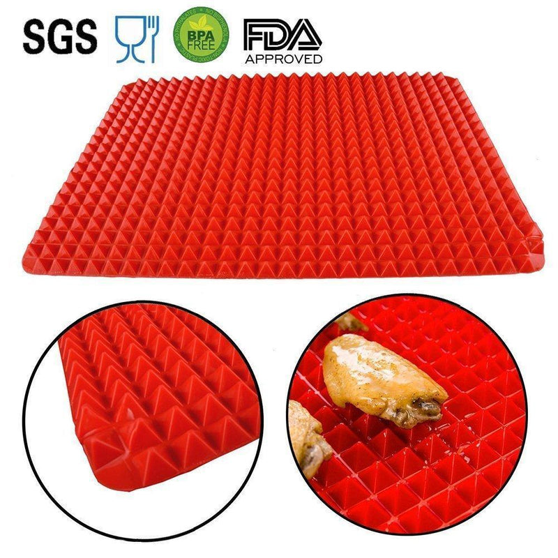 Silicone Baking Mat,Uopasd Non-Stick Healthy Cooking Mat 15.7" x11.2