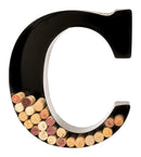 Wine Cork Holder - Metal Monogram Letter (M) by Will's