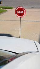 Ekarro Flashing Led Light Parking Stop Sign For Garage / Parking Assistant Stop Sign,Pack of 2