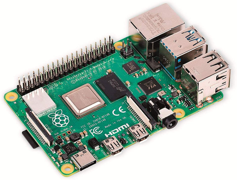 Raspberry Pi 4 Model B 2019 Quad Core 64 Bit WiFi Bluetooth (4GB)