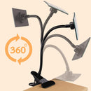 Gosear Office Clip On Cubicle Mirror, Computer Rearview Mirror, Convex Mirror for Personal Safety and Security Desk Rear View Monitors or Anywhere (Rectangle)