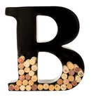 Wine Cork Holder - Metal Monogram Letter (M) by Will's