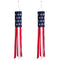 Homarden 40 Inch American Flag Windsock (Set of 2) - Outdoor Hanging 4th of July Decor - Premium Materials with Embroidered Stars - Fade Resistant Wind Socks for All Weather