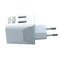 Ceptics CTU-16 USA to Australia, New Zealand, China Travel Adapter Plug with Dual USB - Type I - Dual Inputs - Ultra Compact