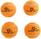 Hyper Pet Tennis Balls for Dogs, Pet Safe Dog Toys for Exercise and Training, Pack of 4, Orange