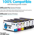 Smart Ink Compatible Ink Cartridge Replacement for HP 952XL 952 XL (2BK&C/M/Y 5 Pack Combo) to use with OfficeJet 8702 OfficeJet Pro 7720 7740 8210 8216 8710 8715 8720 8725 8727 8728 8730 8732M 8740