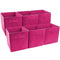 Sorbus Collapsible Storage Bin (Pack of 6)