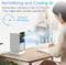 MOSAJIE Portable Air Conditioner, Oscillating Air Cooler Desk Fan Evaporative Air Mist Humidifier with Timer for Home, Office