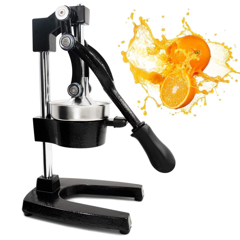 Egofine Commercial Grade Citrus Juicer, Hand Press Manual Fruit Juicer Juice Squeezer Citrus Orange Lemon Pomegranate, Orange