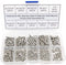 HVAZI #2-56 UNC Stainless Steel Phillips Pan Head Machine Screws Nuts Assortment Kit (#2-56UNC)