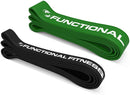 Pull Up Assist Bands Set by Functional Fitness. Heavy Duty Resistance and Assistance Training Band