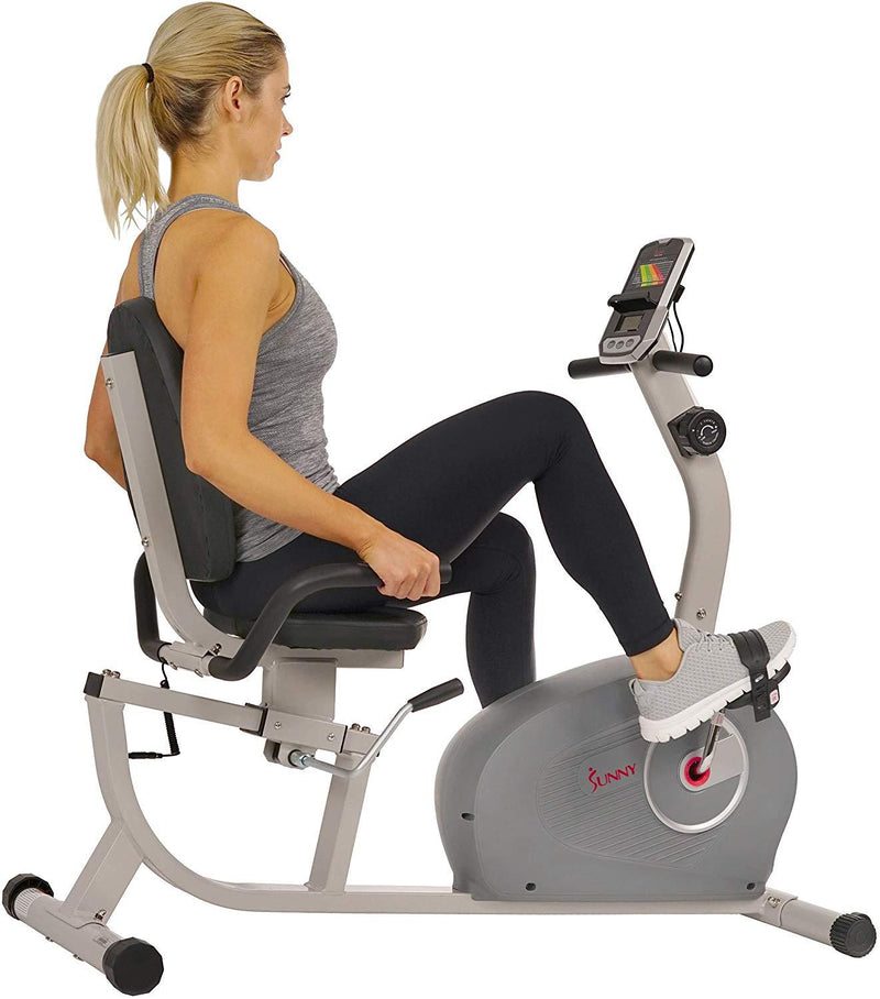 Sunny Health & Fitness Magnetic Recumbent Exercise Bike - SF-RB4905