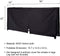 Pinty Firewood Log Rack Cover 8 Feet 600D Oxford Cloth Outdoor Use Waterproof (Rack Cover Black)