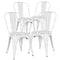 POLY & BARK EM-112-BLK-X4 Trattoria Side Chair in Black (Set of 4)