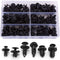 Ginsco 102pcs 6.3mm 8mm 9mm 10mm Nylon Bumper Push Fasteners Rivet Clips Expansion Screws Replacement Kit