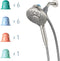 VOLUEX IN208C2 Aromatherapy Combination Handshower and Rainshower with INLY Shower Capsules, Chrome