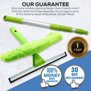 Telescopic Squeegee Window Cleaner Kit! Shower Squeegee, Window Cleaning Tools, Car Windshield Tool and Doors - Indoor/Outdoor Washing Equipment with Telescoping Pole