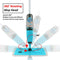 Spray Mop Strongest Heaviest Duty Mop - Best Floor Mop Easy To Use - 360 Spin Non Scratch Microfiber Mop With Integrated Sprayer - Includes Refillable 700ml Bottle & 2 Reusable Microfiber Pads by Kray