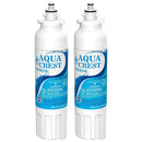 AQUACREST NSF 53&42 ADQ73613401 Refrigerator Water Filter, Compatible with LG LT800P, ADQ73613402, Kenmore 9490, 46-9490 (Pack of 2)