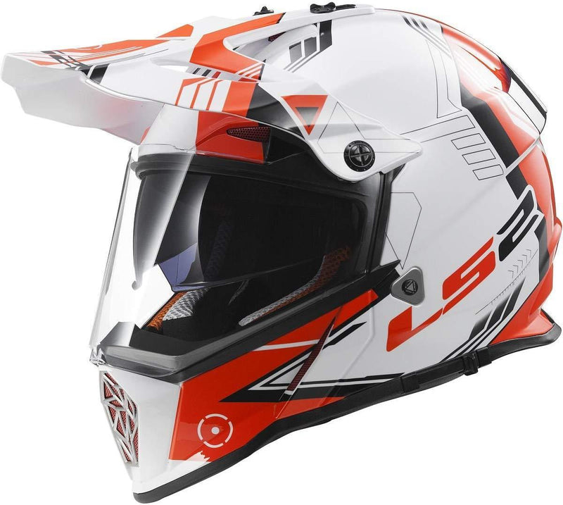 LS2 Helmets Motorcycle & Powersports Helmet's Off-Road Style Adventure Pioneer V2 (Elevation, X-Large)