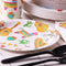 Duocute Fiesta Party Supplies 177PCS Mexican Theme Cinco De Mayo Disposable Tableware Set Includes Plates, 12oz Cups, Napkins, Spoons, Forks, Knives, Tablecloth and Banner, Serves 25