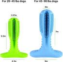 Cutiful Dog Toothbrush Dog Chew Tooth Cleaner Brushing Stick Natural Rubber Dog Chew Toys Doggy Puppy Dental Care Dog Chew Toothbrush for Pet Puppies