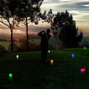 ILYSPORT LED Light up Golf Balls, Glow in The Dark Night Golf Balls - Multi Colors of Blue, Orange, Red, White, Green, Pink - Pack of 6