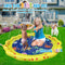 VATOS Sprinkle and Splash Play Mat Outdoor Party Sprinkler Splash Pad 59" Garden Water Toys Summer Spray Toys 18 Months+ Toddler Toy Fun for Kids 2 3 4 5 Boys and Girls