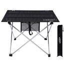 G4Free Ultralight Folding Camping Table Portable Compact Roll Up Camp Tables with Carrying Bag for Outdoor Camping Hiking Picnic