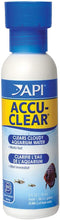 API ACCU-CLEAR Water clarifier, Clears cloudy aquarium water within several hours, Use weekly and when cloudy water is observed in freshwater aquariums only