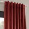 Half Price Drapes VPCH-192018-120 Signature Blackout Velvet Curtain, Burgundy, 50 X 120