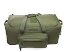 ARMYCAMOUSA Military Tactical Wheeled Deployment Trolley Duffel Bag Heavy-Duty Camping Hiking Running Trekking