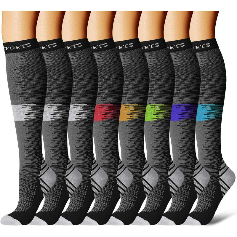 Compression Socks for Women and Men-Best Medical,for Running,Athletic,Circulation & Recovery