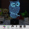 3D Illusion Animal Giraffe Remote Control LED Desk Table Night Light Lamp 7 Color Touch Lamp Kiddie Kids Children Family Holiday Gift Home Office Childrenroom Theme Decoration by HUI YUAN