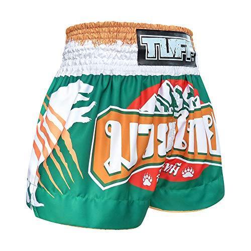 Tuff Boxing Sport Muay Thai Shorts Trunks Kick Martial Aart Training Gym Clothing