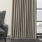 HPD Half Price Drapes BOCH-LN1857-84-DW Faux Linen Extra Wide Blackout Room Darkening Curtain, 100 X 84, Oatmeal