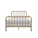 Little Seeds Monarch Hill Wren Metal Twin, Gold Bed