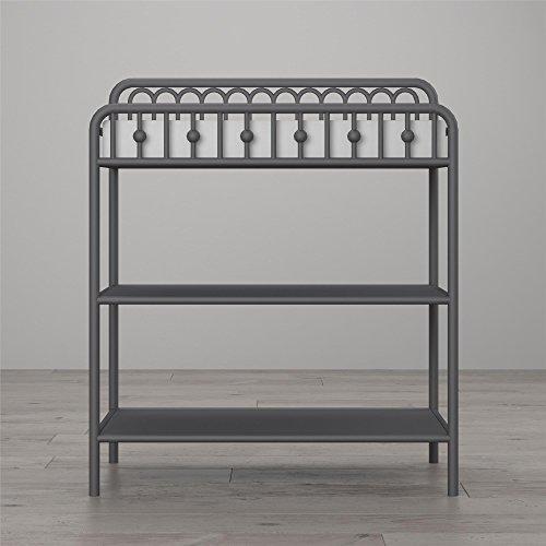 Little Seeds Monarch Hill Ivy Metal Crib, Gold